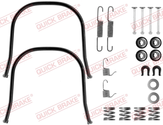 Accessory Kit, brake shoes